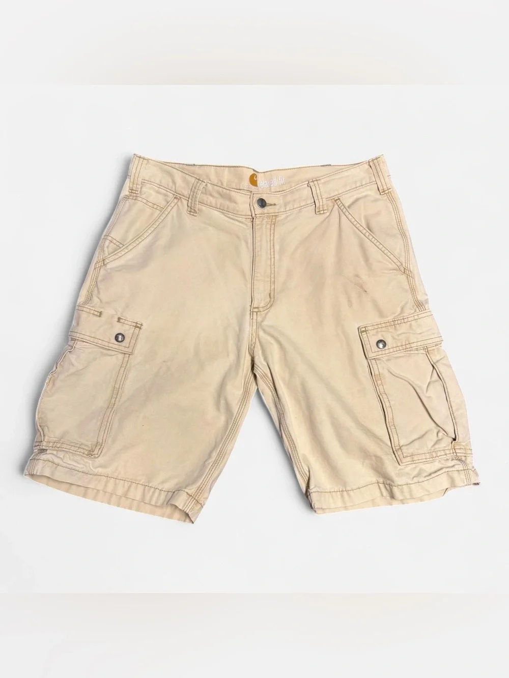 Carhartt Men's Tan Cargo Work Shorts